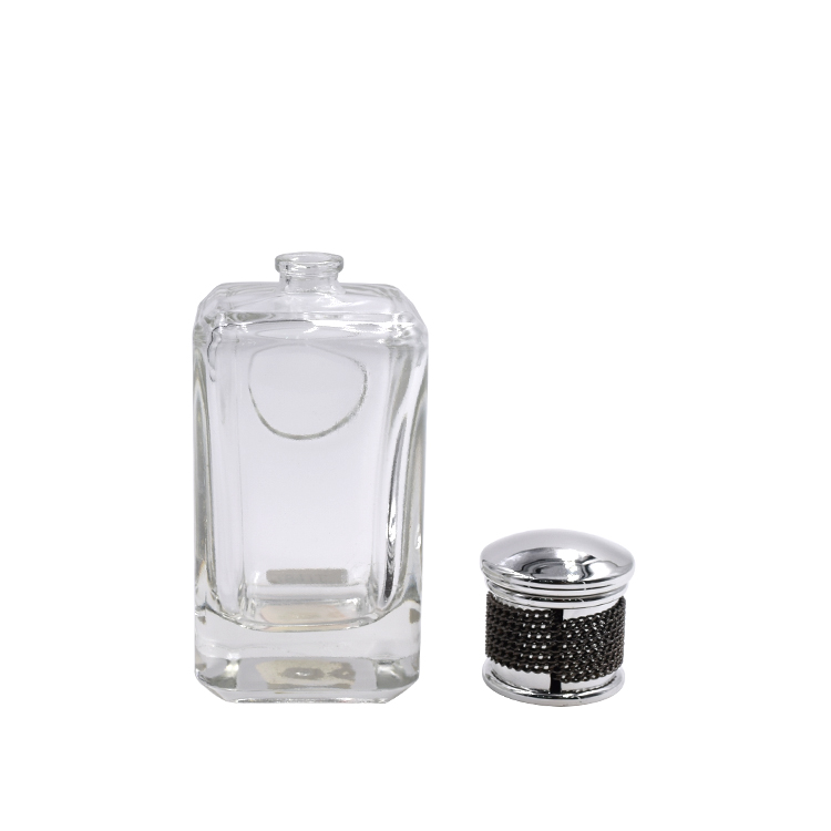 good quality high clear luxury perfume glass fragrance deodorant bottle 100ml glass cosmetic container packaging
