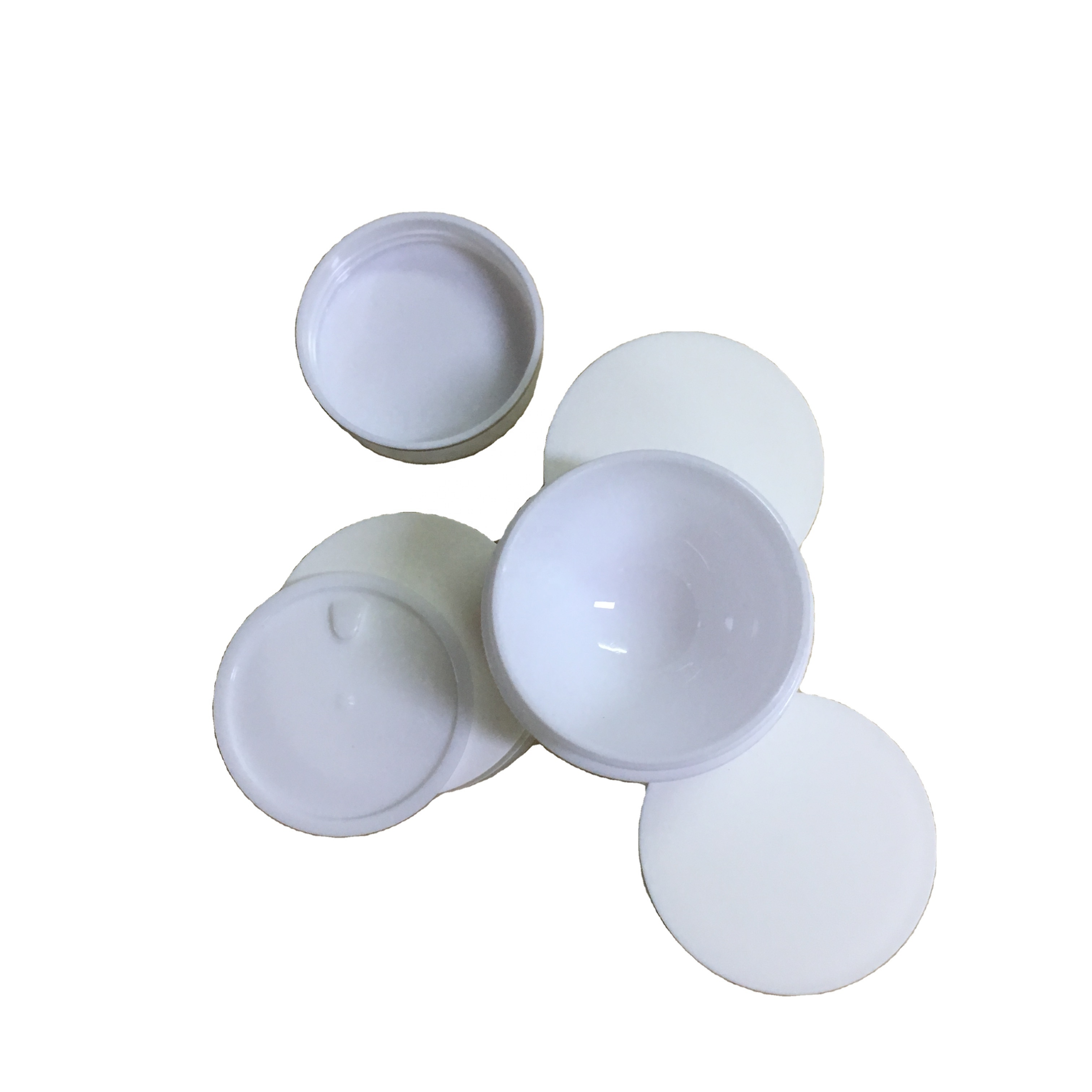 good quality white pp jars pp plastic double wall jar