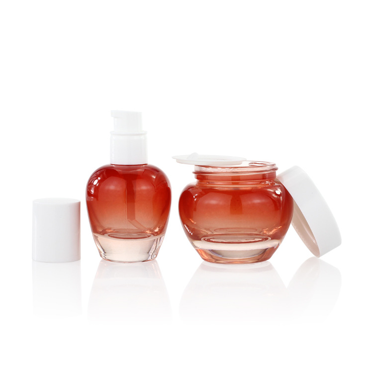 gradient color serum lotion bottle cosmetic skincare packing cosmetic container