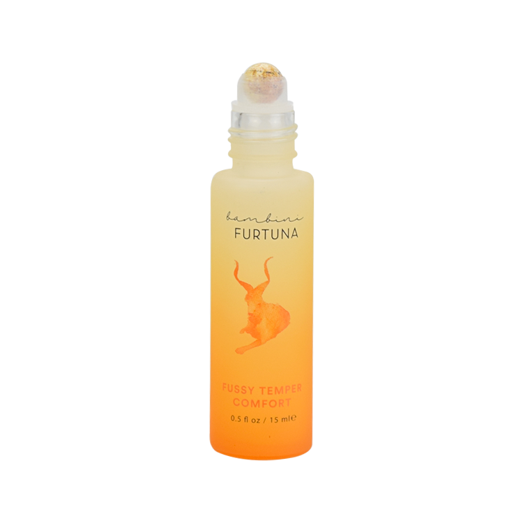gradient frosted orange 4ml 6ml 8ml 10ml 15ml 20ml glass perfume eye serum bottle with colorful gem stone