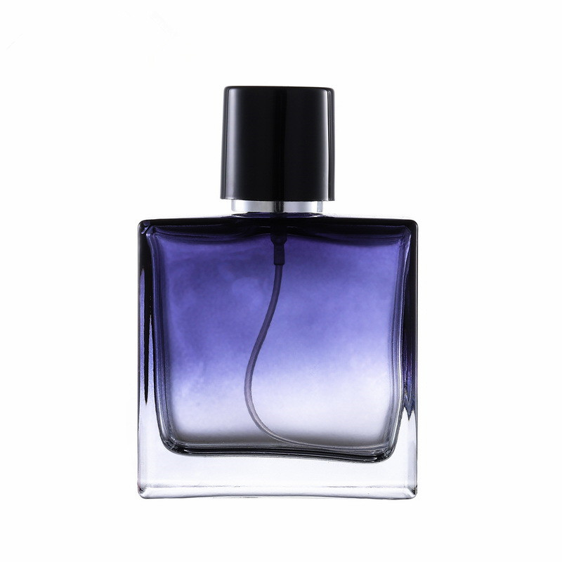 gradient perfume glass bottle  luxury perfume bottle 100ml  designed perfume bottles