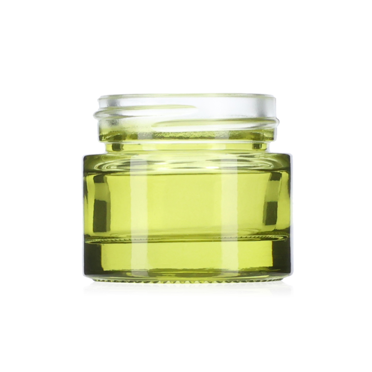 green cosmetic jars Cream Facial Makeup Lotion Container Cosmetic cream jar