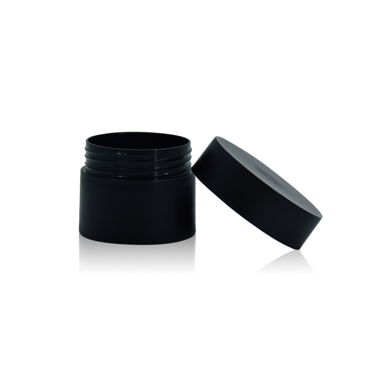 hair gel cream jar plastic 5g 10g black pp skin care cream use jar white plastic jars with screw top lids