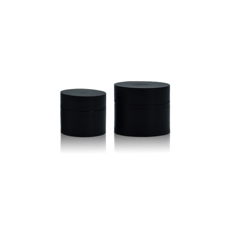 hair gel cream jar plastic 5g 10g black pp skin care cream use jar white plastic jars with screw top lids