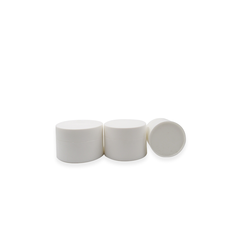 hair gel cream jar plastic 5g 10g shite pp skin care cream use jar white plastic jars with screw top lids