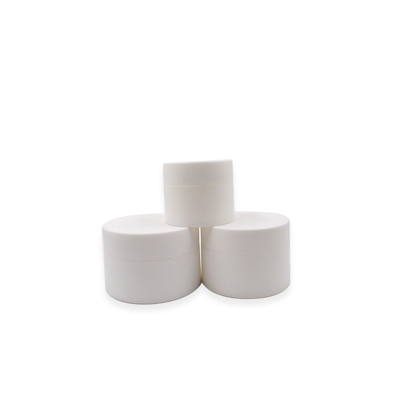 hair gel cream jar plastic 5g 10g shite pp skin care cream use jar white plastic jars with screw top lids