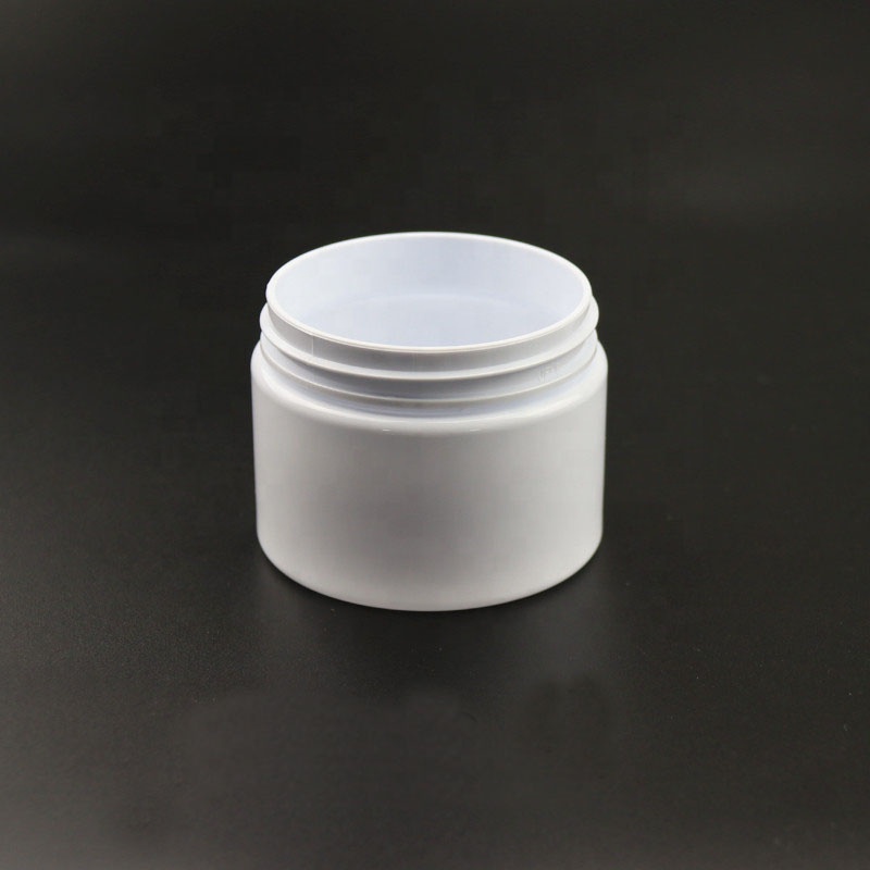 hair gel white plastic pet jar 150ml white ointment face cream jars 150g plastic jar and lids