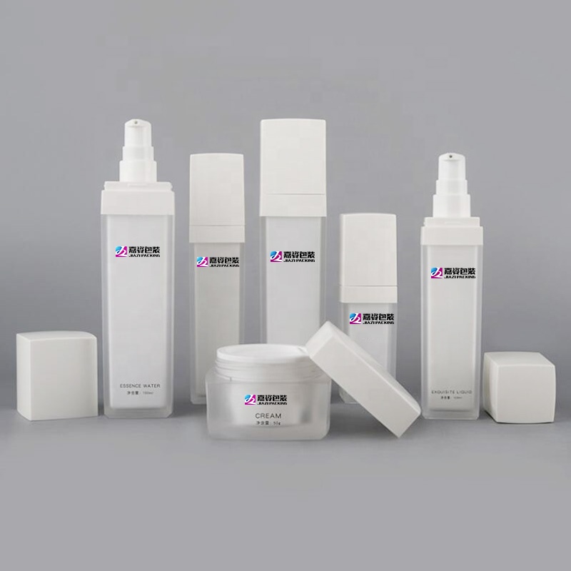 hand cream face cream eye shadow cosmetic packaging portable screw cap 5g 10g 15g white black acrylic jars