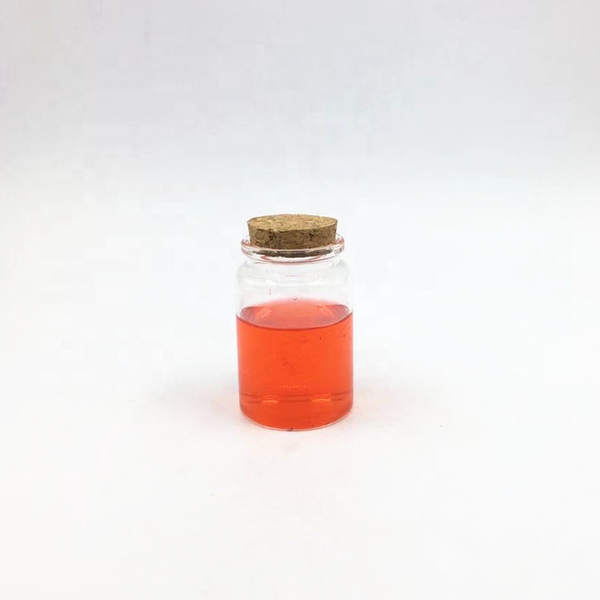 high clear empty cork top 90ml 3oz Pharmaceutical Pill tube reagent borosilicate glass Bottles for capsules,pills tablets