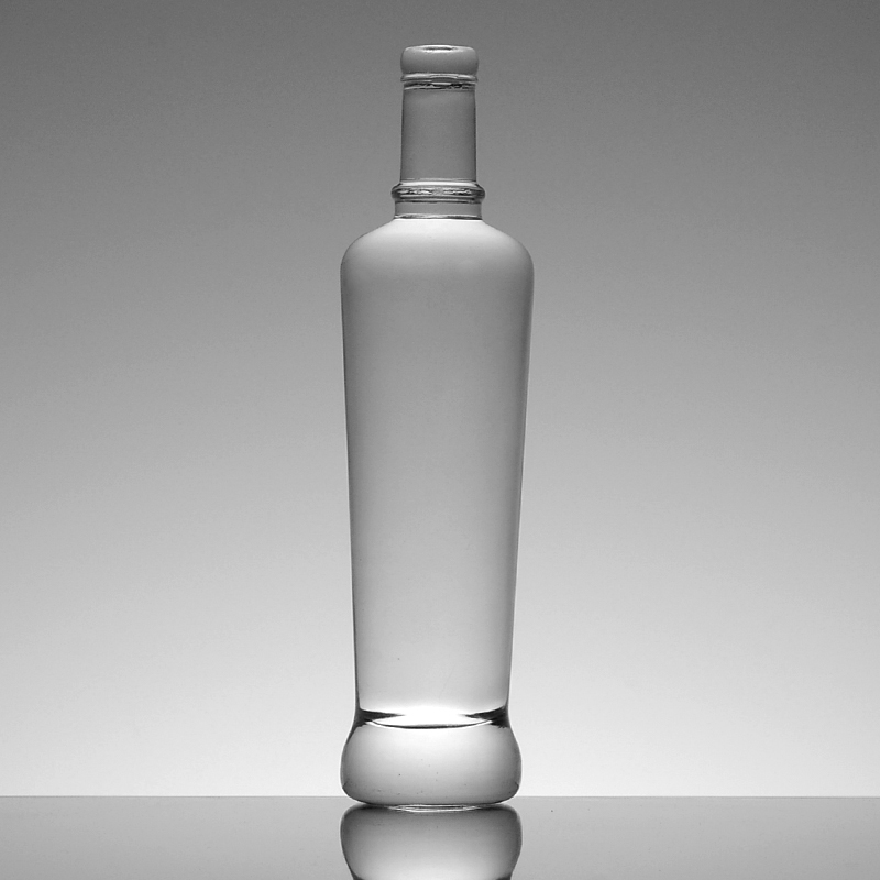high end clear glass bottle wine bottles 500ml 700ml liquor glass bottle