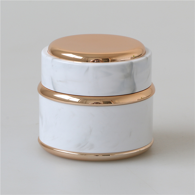 high end cosmetic jar 5ml 7ml 15 ml 20ml 30ml 50ml plastic cosmetic cream package container