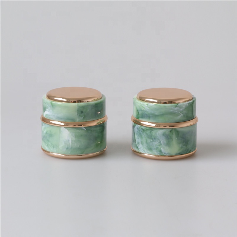 high end cosmetic jar 5ml 7ml 15 ml 20ml 30ml 50ml plastic cosmetic cream package container