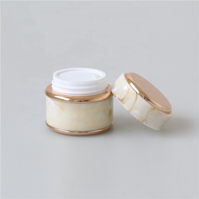 high end cosmetic jar 5ml 7ml 15 ml 20ml 30ml 50ml plastic cosmetic cream package container