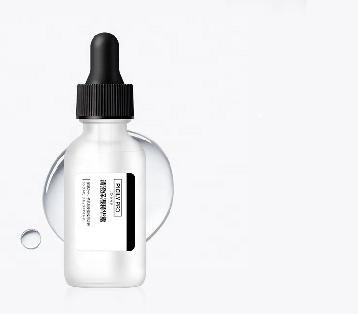 high-end cosmetic set packaging glass bottle for essence emulsion face cream 100ml 150ml 50ml with pump and spray plastic cap