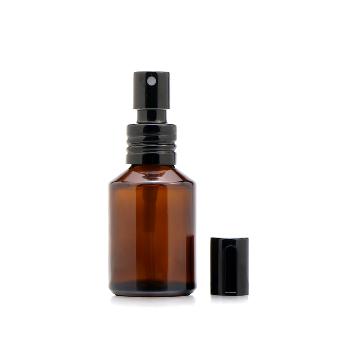 high end full set frosted cosmetic glass bottle and jar pump bottle for lotion serum cream