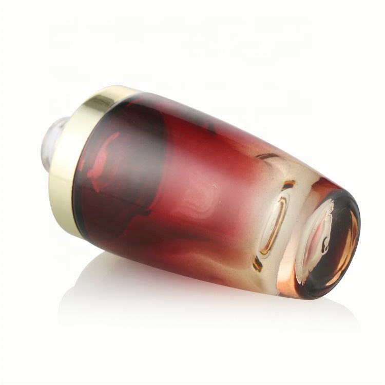 high end luxury 30ml press glass cosmetic organic morocco argan oil bottle packaging