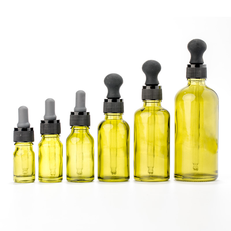 high end serum container  in stock serum glass bottles  skin care essential oi bottling