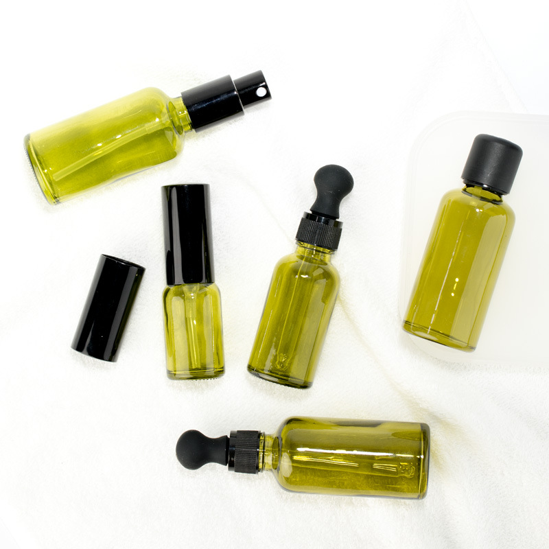 high end serum container in stock serum glass bottles skin care essential oi bottling