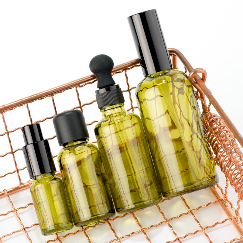 high end serum container in stock serum glass bottles skin care essential oi bottling
