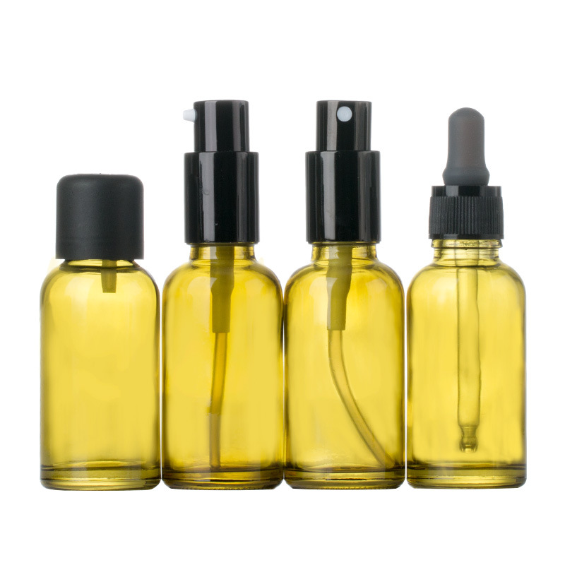 high end serum container in stock serum glass bottles skin care essential oi bottling