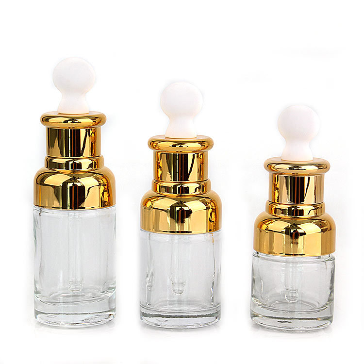 high end serum container private label dropper bottles hot sale cosmetic bottle