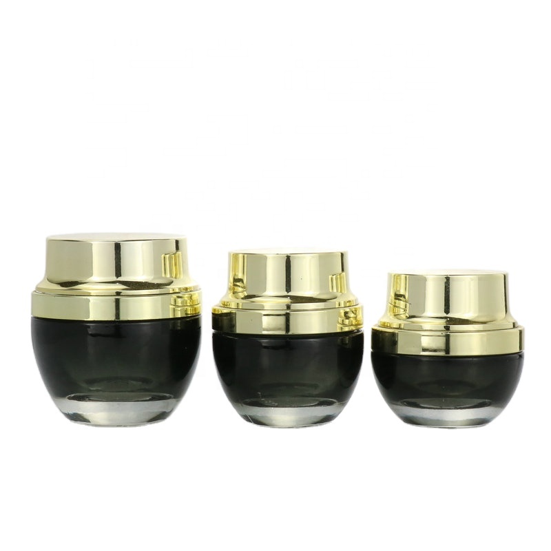 high-grade hot sale Luxury Empty Light Lotion Pump Cosmetic Bottle Skincare Package Acrylic Cream Jar
