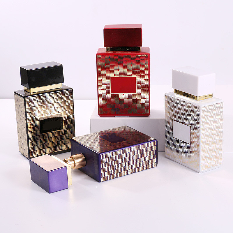 high popular empty glass bottles for perfume perfume bottle 100ml glass glass perfume bottles dubai