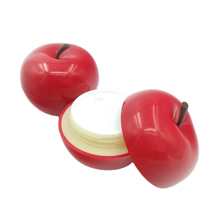 high quality 10g Skin care plastic face cream mask jar cream mask containers 10g fruit shape jar