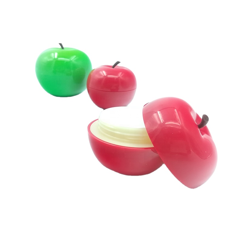 high quality 10g Skin care plastic face cream mask jar cream mask containers 10g fruit shape jar