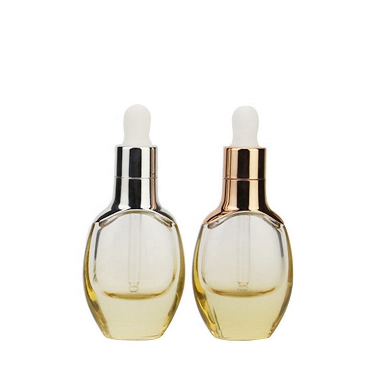 high quality 15ml 30ml flat glass dropper bottles/ essence liquid bottles with good price