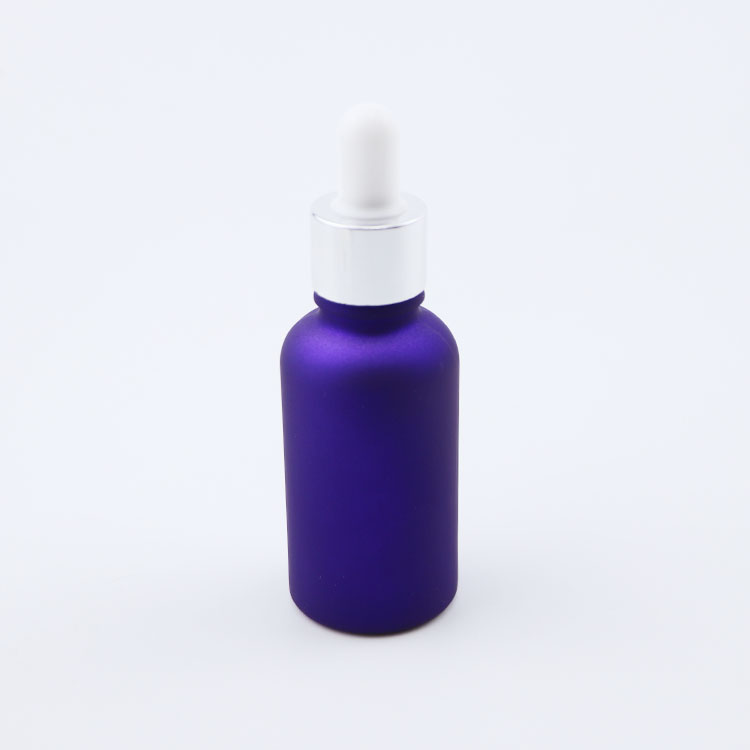high quality 30 ml colorful measuring glass dropper bottle essential oil bottle with paper cardboard tube