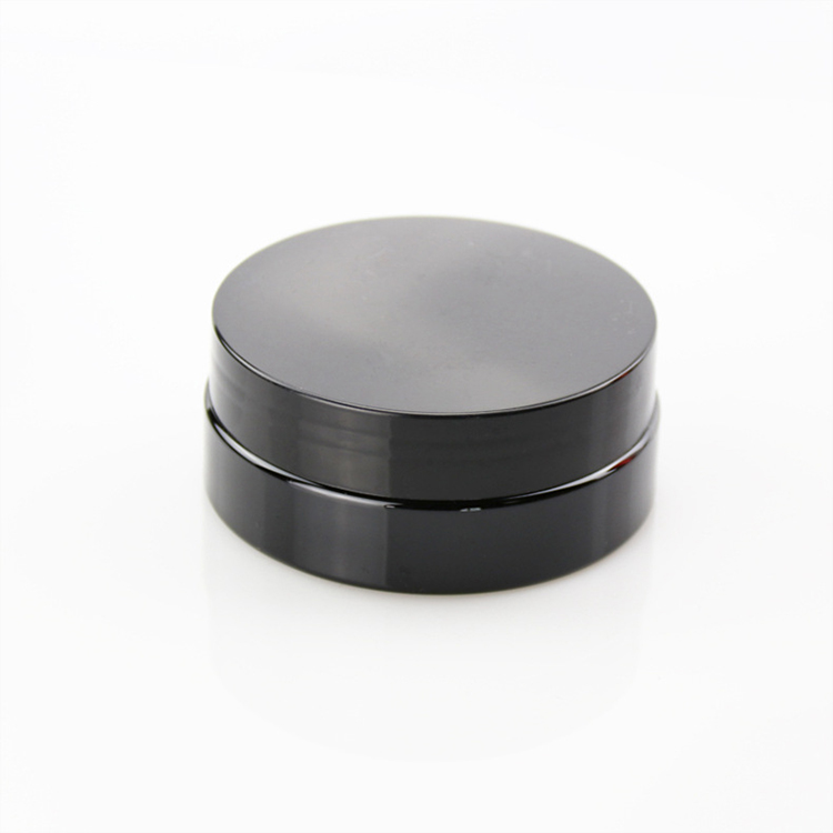 high quality 30g 50g 80g 100g 120g 150g 250g 8 oz 250ml 30ml 50ml 80ml 100ml empty pet black plastic jar for tooth powder