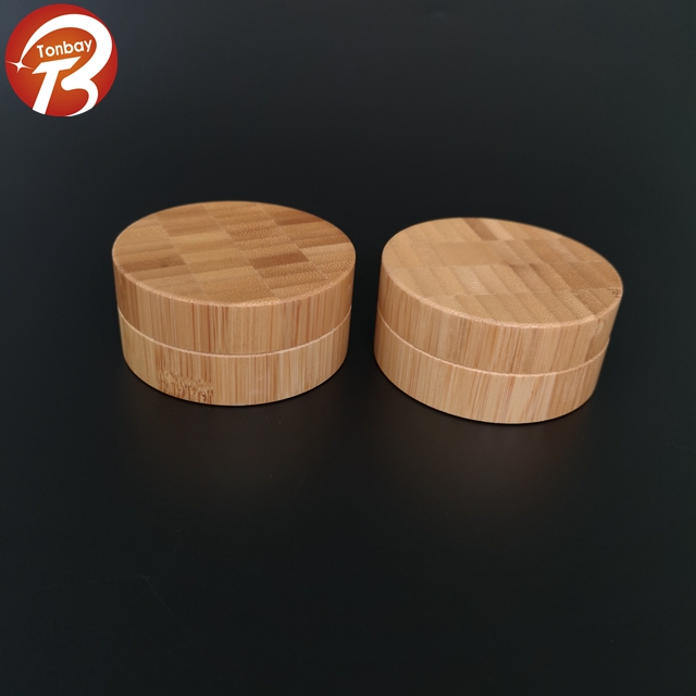 high quality 30g cosmetic bamboo jars
