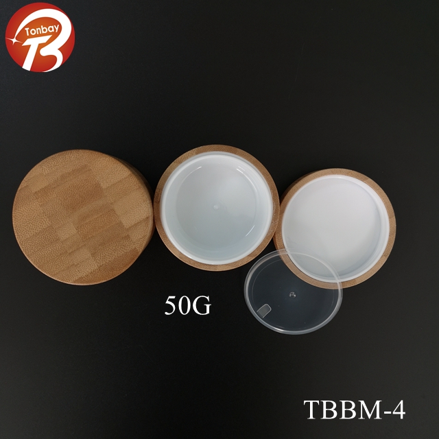high quality 30g cosmetic bamboo jars