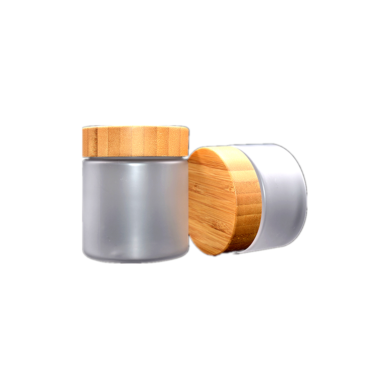 high quality 5g 15g 30g 50g 100g 150g 250g plastic jar with bamboo lid