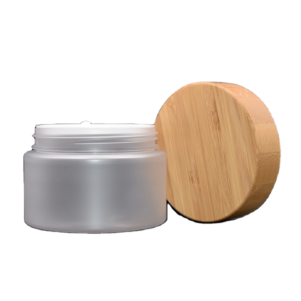 high quality 5g 15g 30g 50g 100g 150g 250g plastic jar with bamboo lid