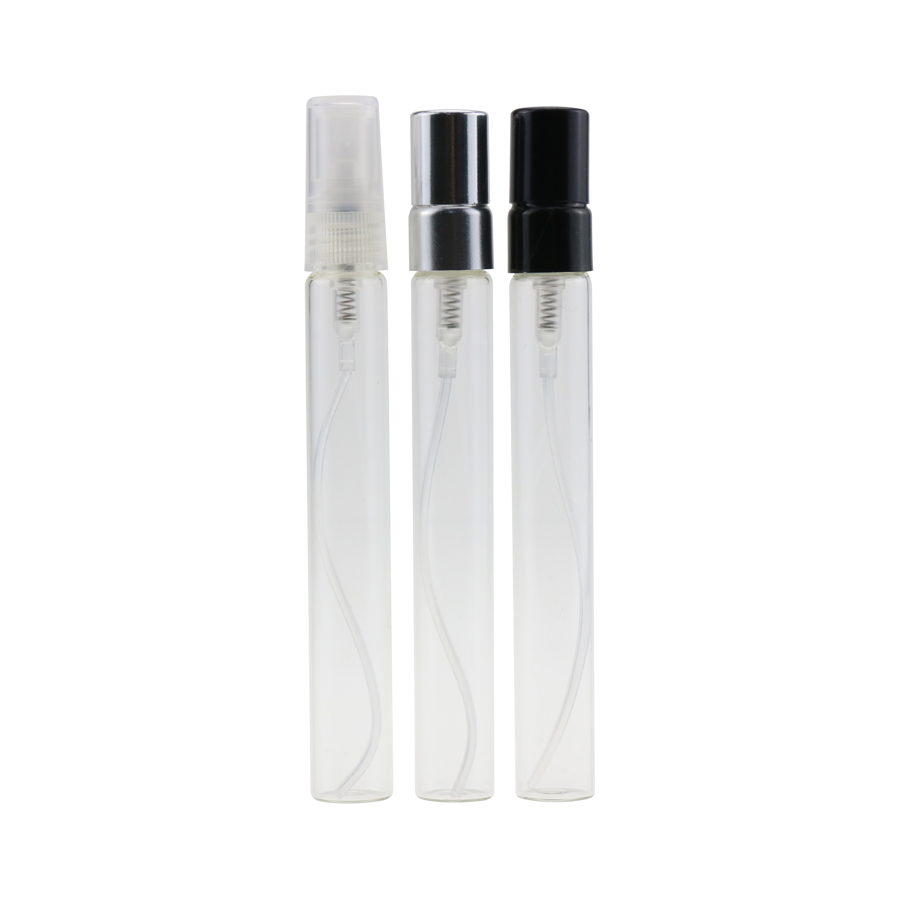 high quality 5ml 10ml clear perfume glass spray bottle Flacon de parfum 2ml parfum testeur small tester bottles