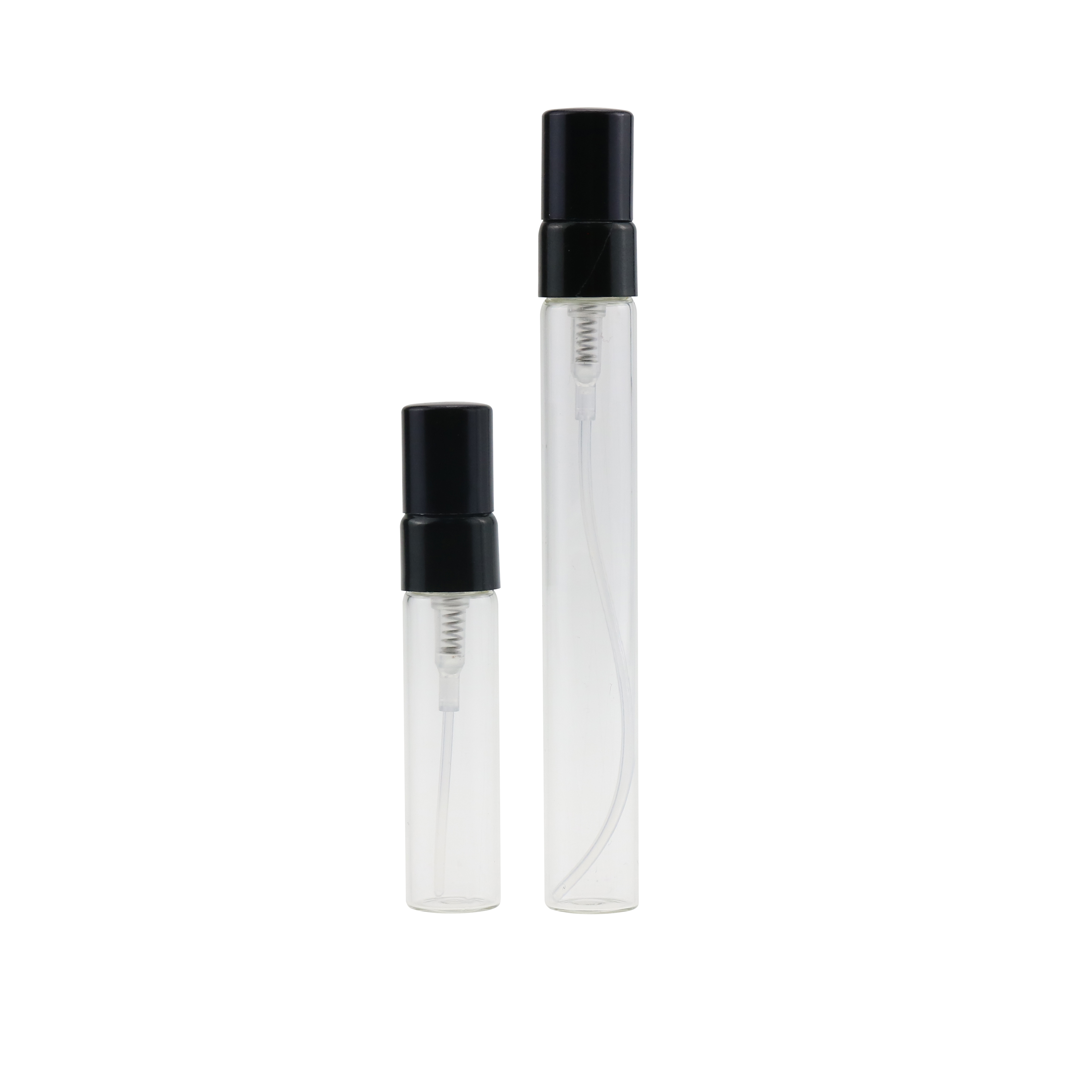 high quality 5ml 10ml clear perfume glass spray bottle Flacon de parfum 2ml parfum testeur small tester bottles