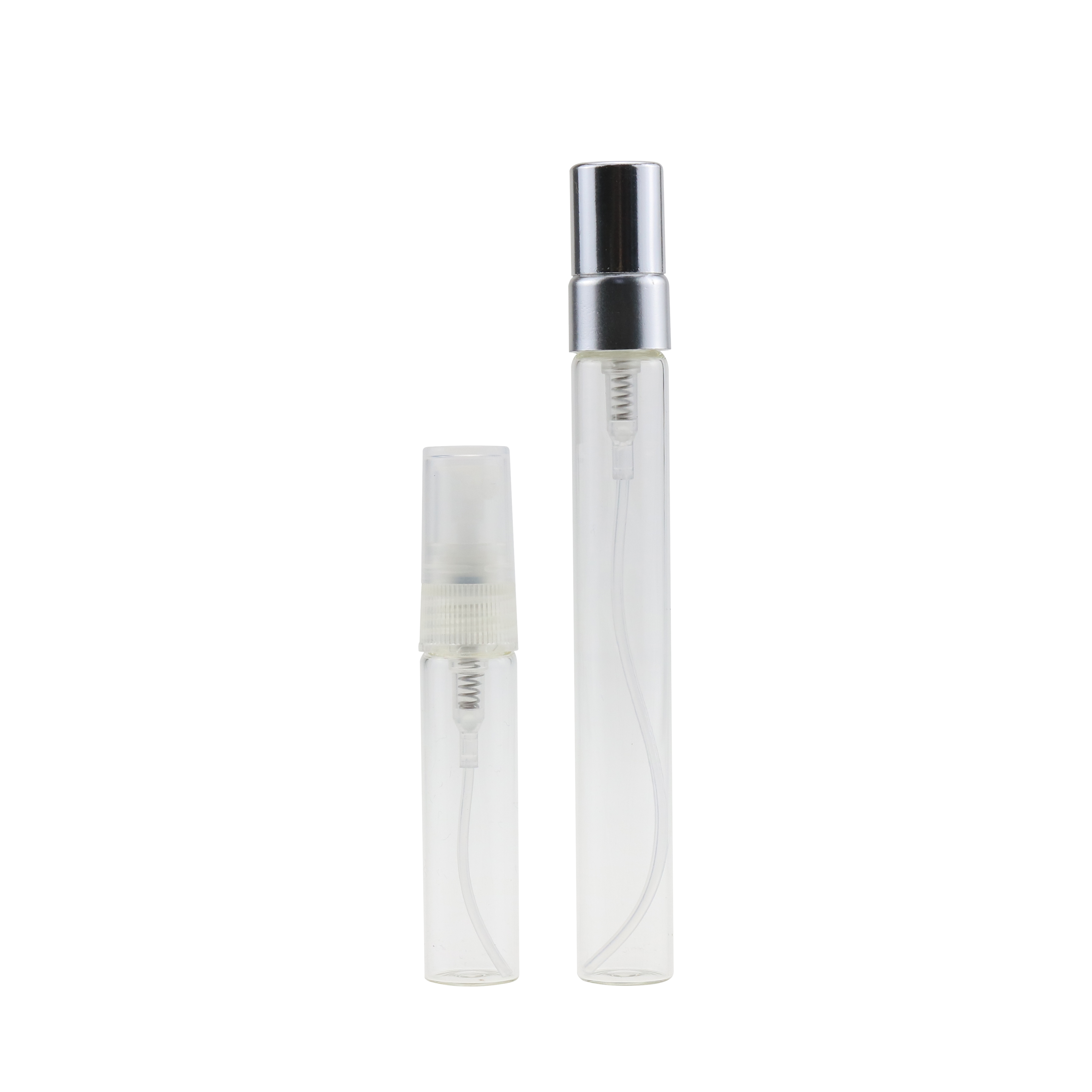 high quality 5ml 10ml clear perfume glass spray bottle Flacon de parfum 2ml parfum testeur small tester bottles