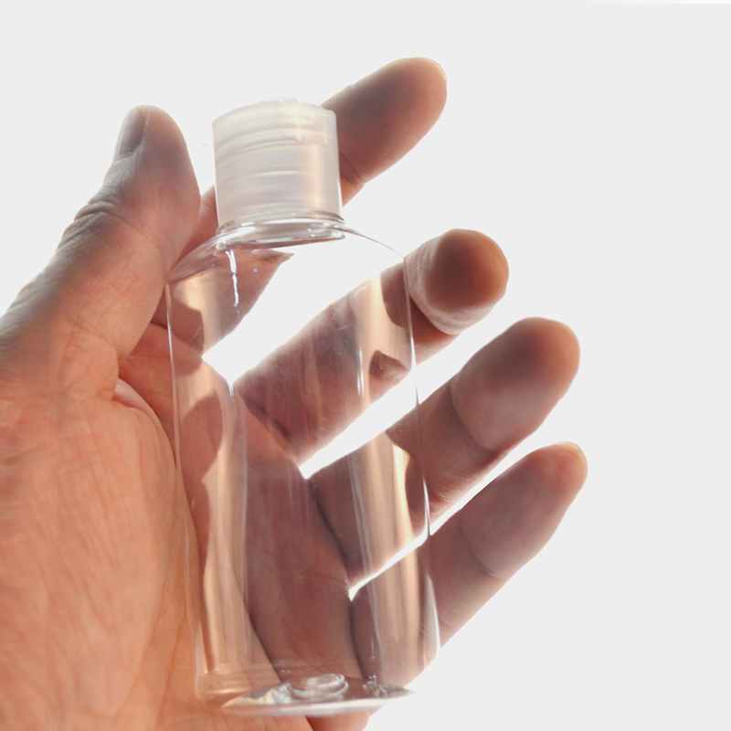 high quality PET 60 ml flip top cap 60ml plastic lotion cosmetic squeeze bottle