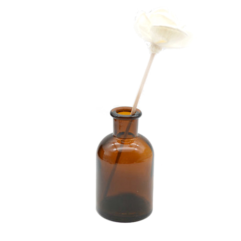 high quality amber reeds diffuser bottles aroma fragrance bottle with reeds and cork