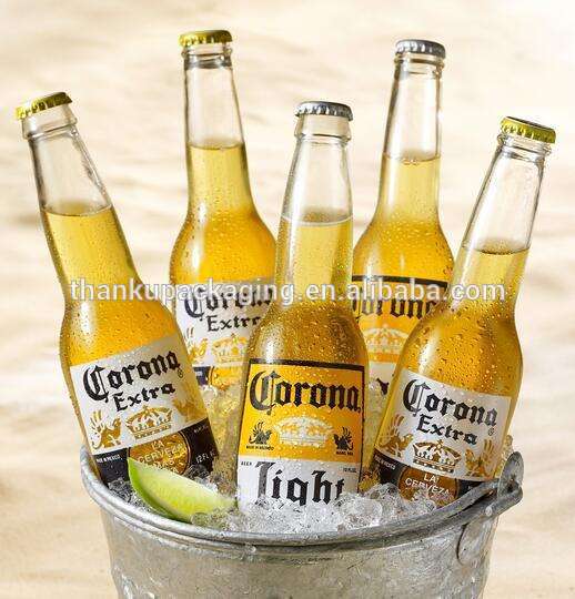 high quality carona beer glass bottles