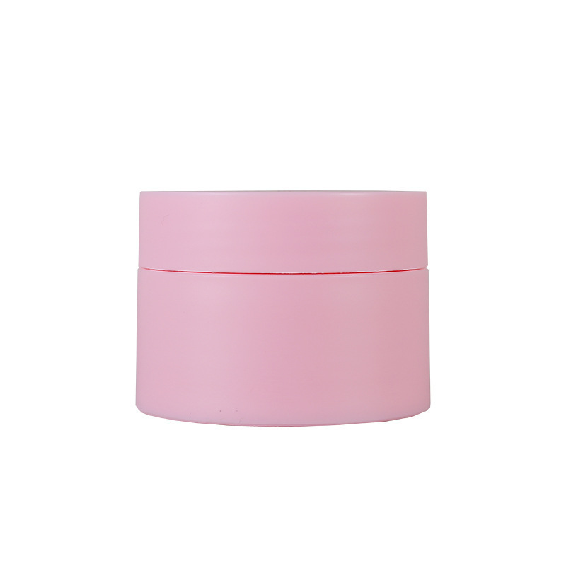 high quality colorful cosmetic jar Skin care cream container matte white blue pink black PP Plastic jar 5g 15g 20g 30g 50g