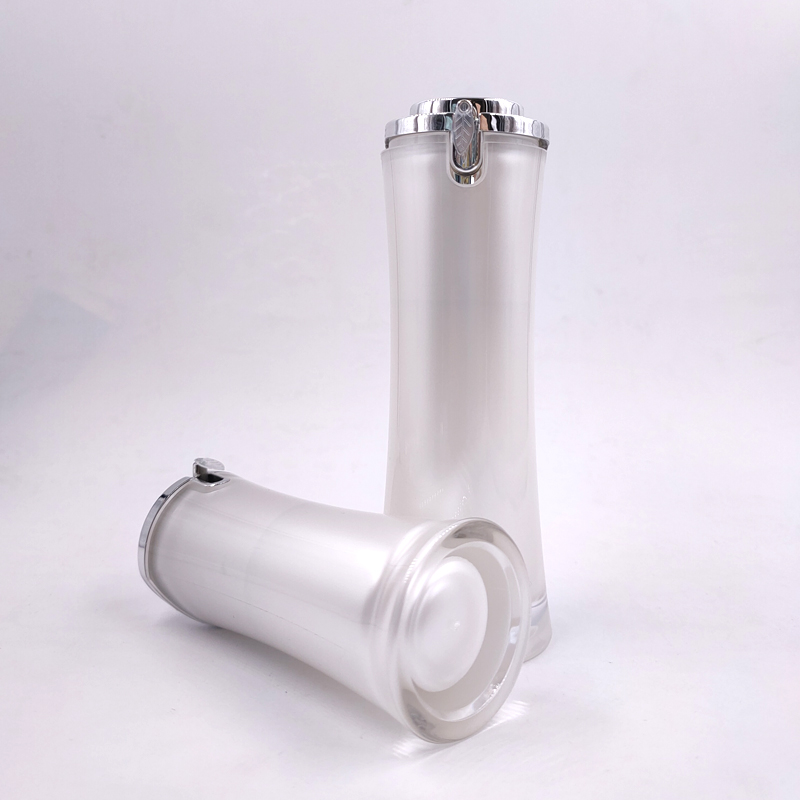 high quality cosmetic face cream jar skin care lotion container sets acrylic bottle 15ml 30ml 50ml with customizable