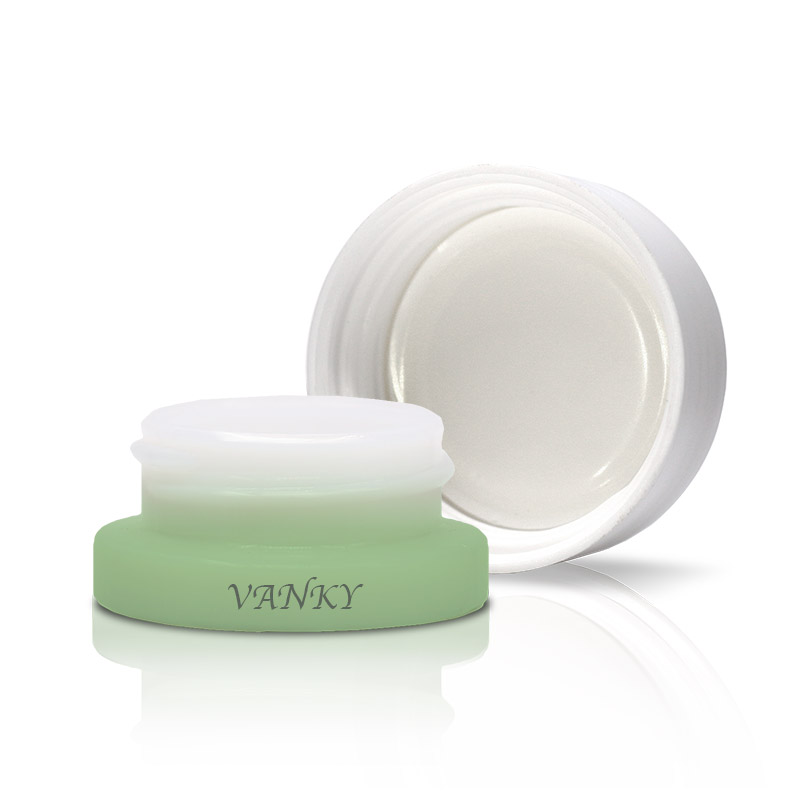 high quality cosmetic hemp glass jars 9g with child proof lid
