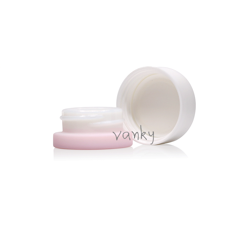 high quality cosmetic hemp glass jars 9g with child proof lid