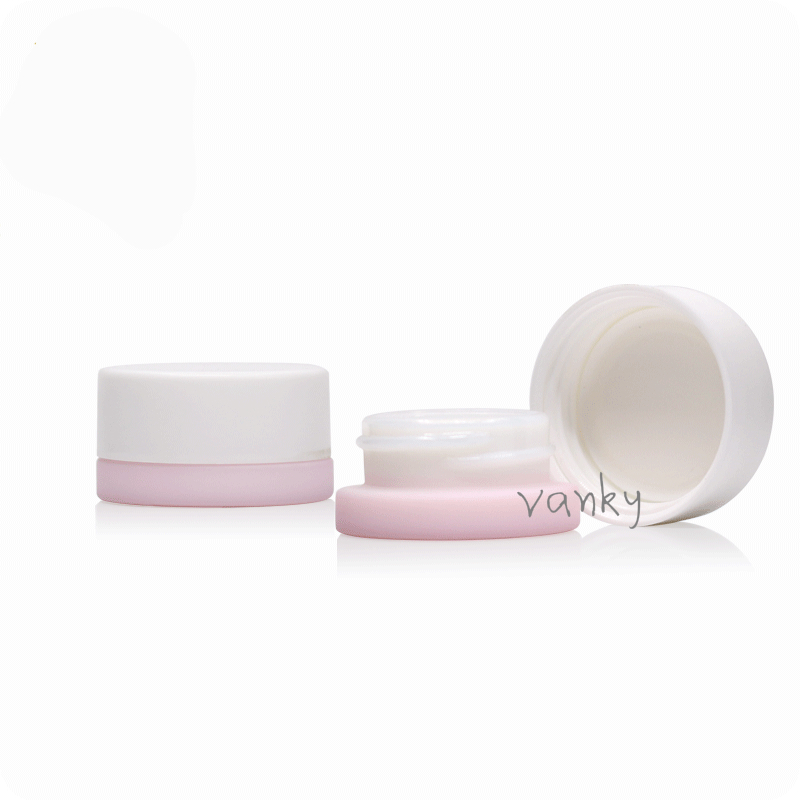 high quality cosmetic hemp glass jars 9g with child proof lid