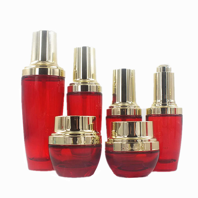 high quality cosmetic packaging for lotion pump glass bottle glass spray bottle