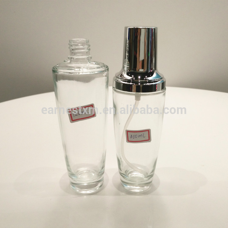 high quality cosmetic packaging for lotion pump glass bottle glass spray bottle