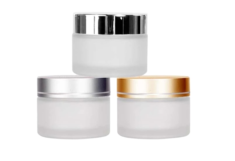 high quality empty face cream 250ml amber glass jar with lid